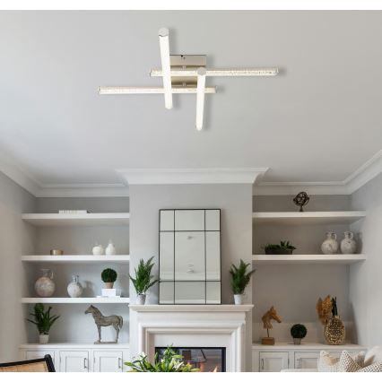 Globo - LED taklampa LED/24W/230V 4000K matt krom