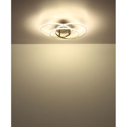 Globo - LED taklampa LED/40W/230V 4000K diameter 45,6 cm matt krom