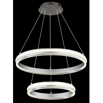 Globo - Dimmerbar LED-pendel på vajer LED/60W/230V 2700-6000K med fjärrkontroll