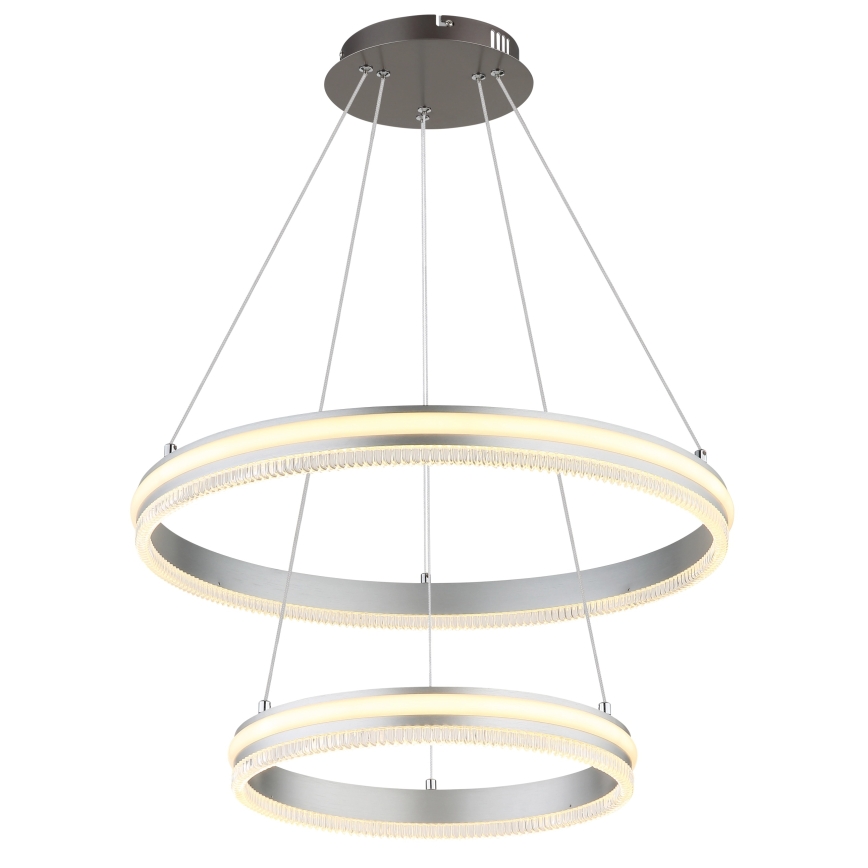Globo - Dimmerbar LED-pendel på vajer LED/60W/230V 2700-6000K med fjärrkontroll