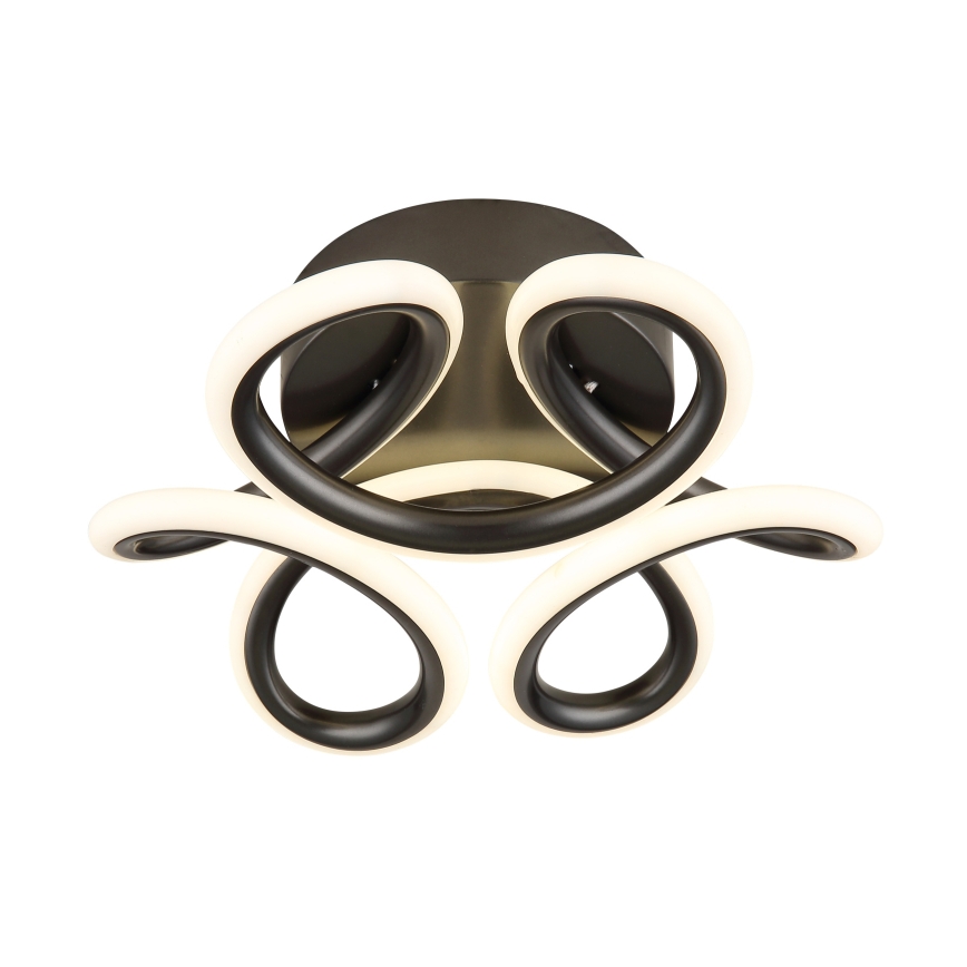 Globo - LED Taklampa LED/24W/230V 2700/4000/6000K Ø 26 cm svart