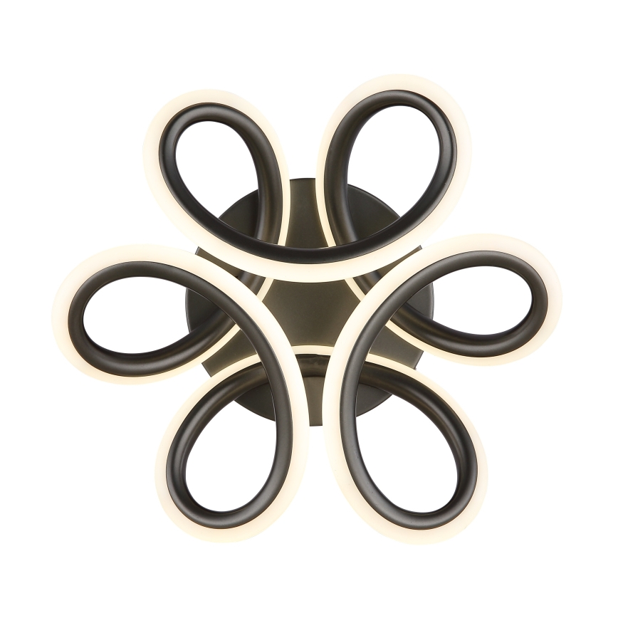 Globo - LED Taklampa LED/24W/230V 2700/4000/6000K Ø 26 cm svart