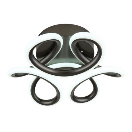 Globo - LED Taklampa LED/24W/230V 2700/4000/6000K Ø 26 cm svart