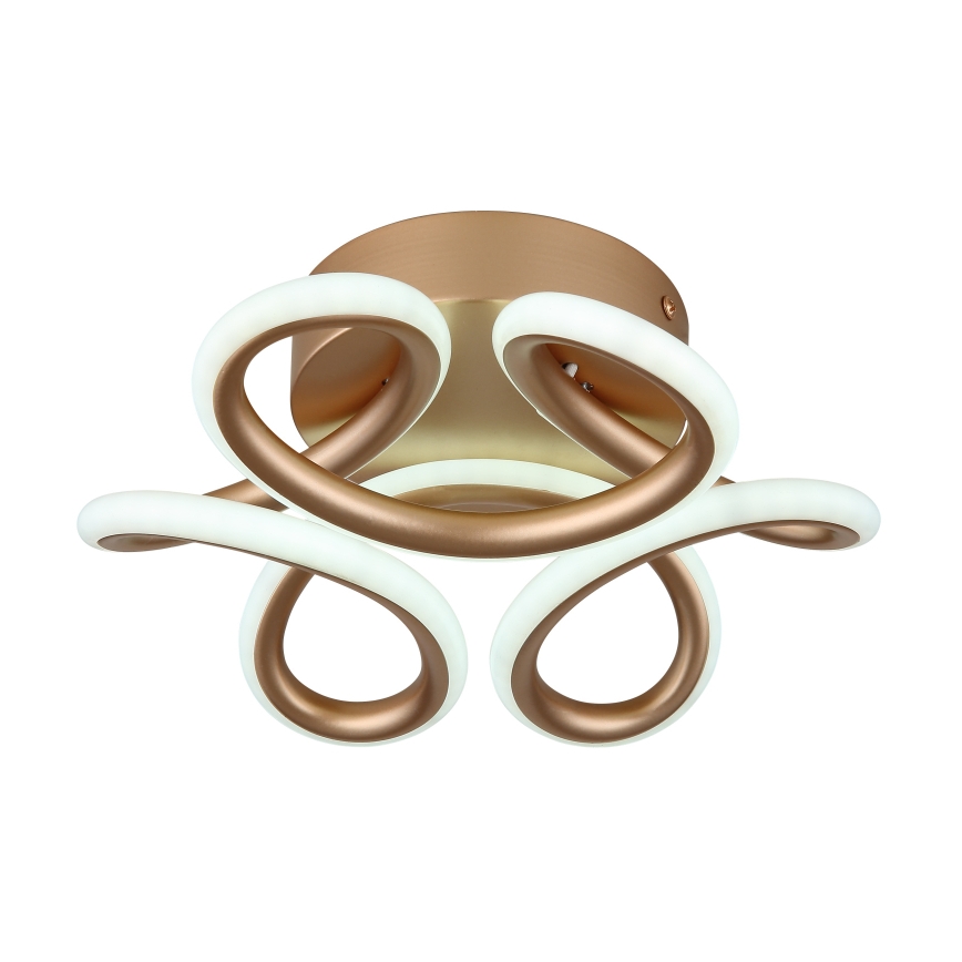 Globo - LED Taklampa LED/24W/230V 2700/4000/6000K Ø 26 cm guld