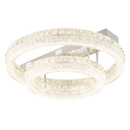 Globo - Dimbart LED-takarmatur LED/60W/230V 2700-6000K klarglas + fjärrkontroll