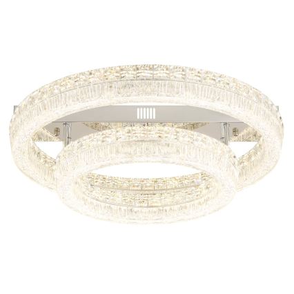 Globo - Dimbart LED-takarmatur LED/60W/230V 2700-6000K klarglas + fjärrkontroll
