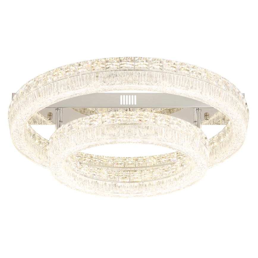Globo - Dimbart LED-takarmatur LED/60W/230V 2700-6000K klarglas + fjärrkontroll