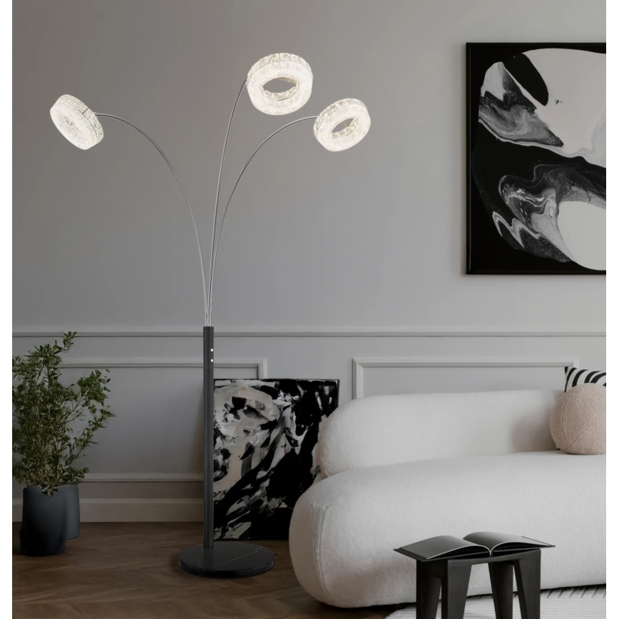Globo - Dimbar LED-golvlampa LED/35W/230V 3000/4000/6000K