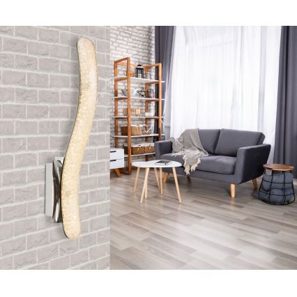 GLOBO 67833-12W - LED Väggbelysning NABRO 1xLED/12W/230V