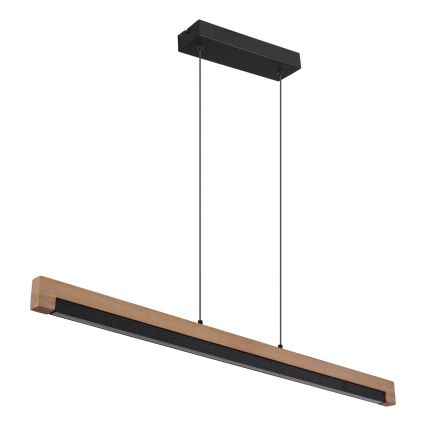 Globo - LED ljuskrona med textilsladd LED/24W/230V