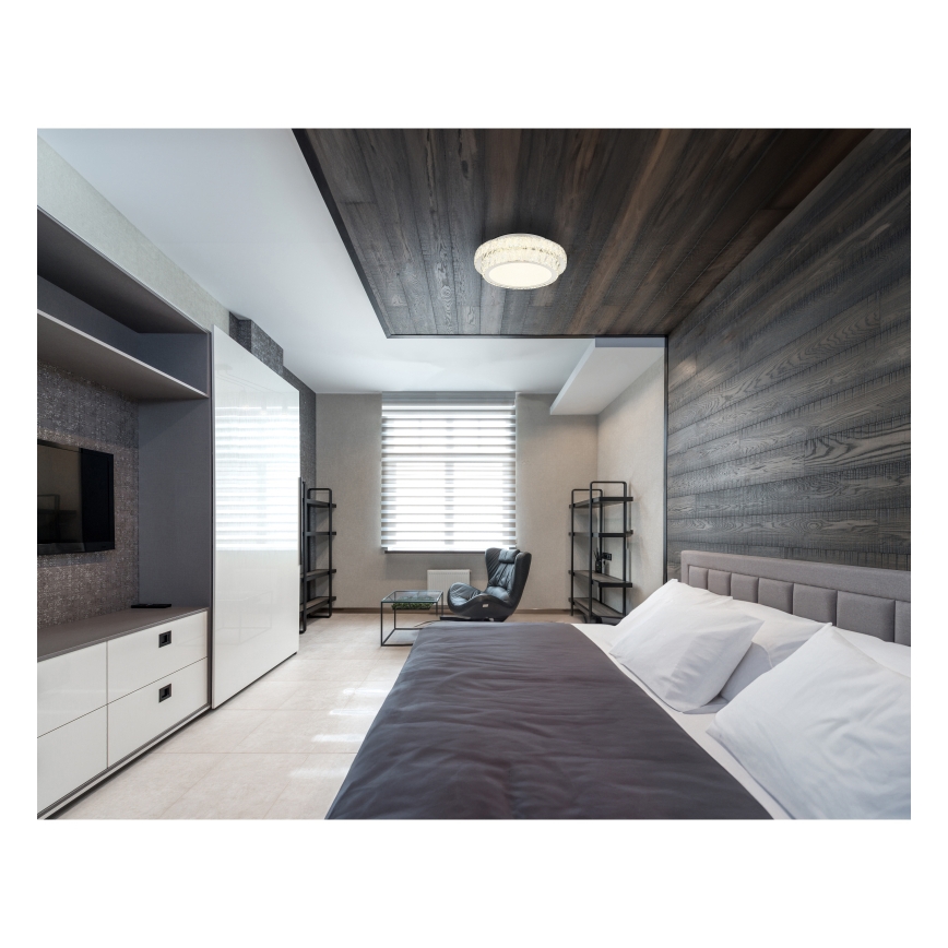 Globo - Dimbart LED-takarmatur LED/38W/230V 2700-6000K Ø 40 cm + fjärrkontroll