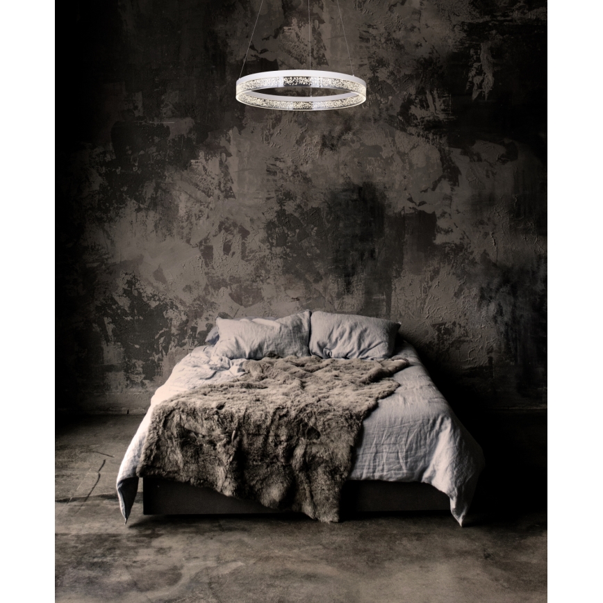 Globo 68225-36 - LED Ljuskrona med snöre SMITTY 1xLED/36W/230V