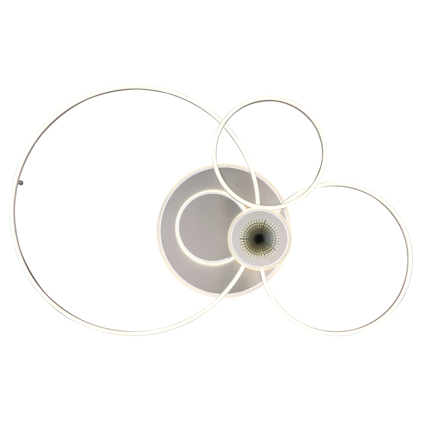 Globo - LED dimbar taklampa LED/36W/230V 2700-6000K silver + fjärrkontroll