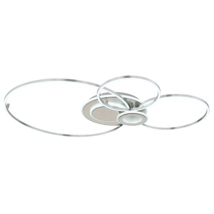 Globo - LED dimbar taklampa LED/36W/230V 2700-6000K silver + fjärrkontroll
