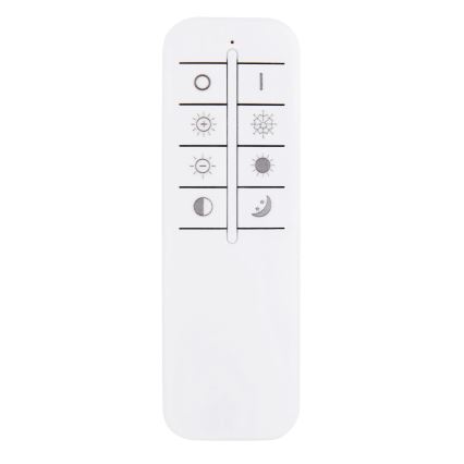 Globo - Dimbar LED-pendellampa med kabel LED/40W/230V 2700-6000K polerad krom + fjärrkontroll