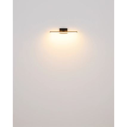 Globo - LED uppladdningsbar tavelbelysning LED/3,5W/5V 40 cm 3600 mAh svart