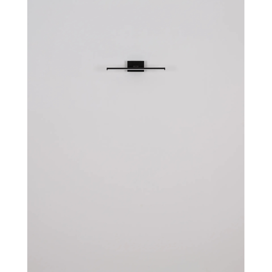 Globo - LED uppladdningsbar tavelbelysning LED/3,5W/5V 40 cm 3600 mAh svart