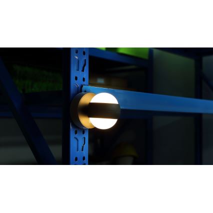 Globo - LED dimbar uppladdningsbar touch-vägglampa LED/1,4W/5V 1800 mAh svart