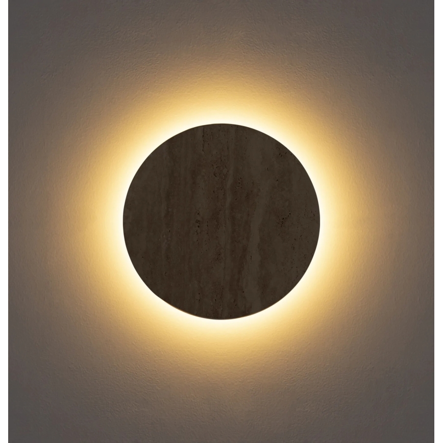 Globo - LED-vägglampa, 12 W, 230 V, 3000 K, Ø 23 cm