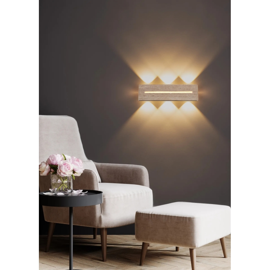 Globo - LED väggarmatur LED/17W/230V 3000K
