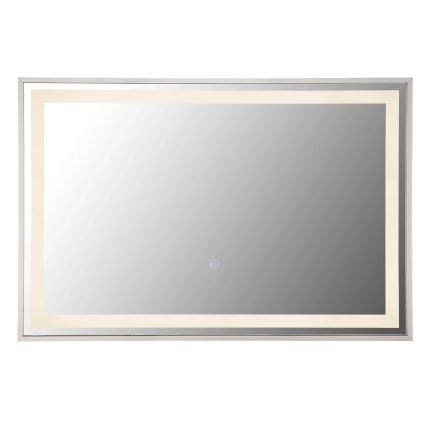 Globo - LED Ljusreglerad vägg spegel med en bakgrundsbelyst LED/10W/230V 2700/4000/6500K 60x40 cm