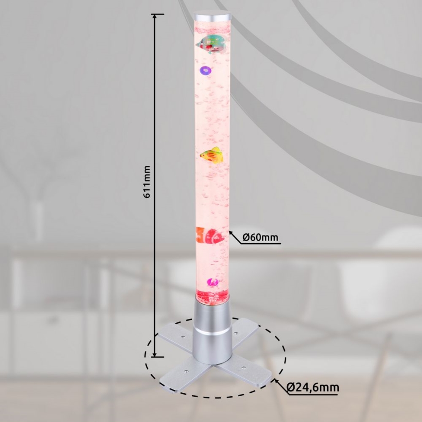 Globo - LED RGB Dekorativ lampa 9xLED/0,06W/230V