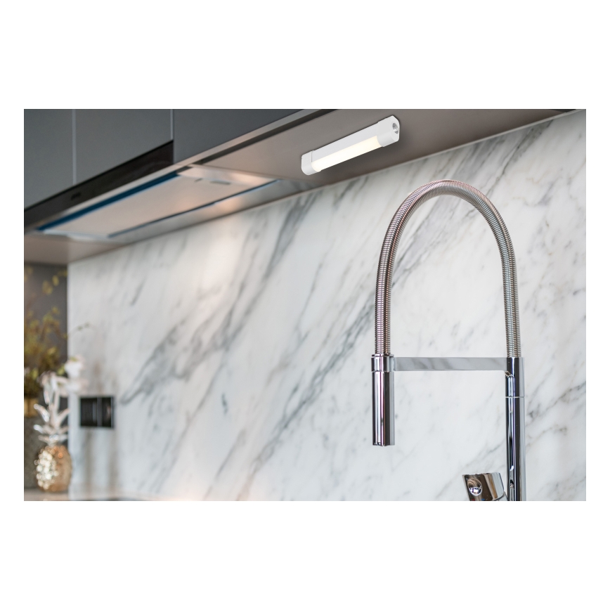 Globo - LED uppladdningsbar underskåpsbelysning 3-i-1 LED/2W/5V 3000/4000/7000K 800 mAh