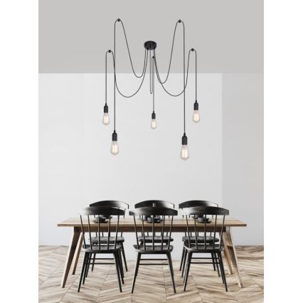 Globo A110-5 - Hängande lampa MARACANA 5xE27/60W/230V