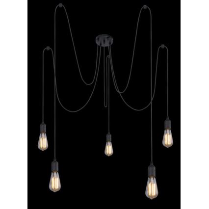 Globo A110-5 - Hängande lampa MARACANA 5xE27/60W/230V