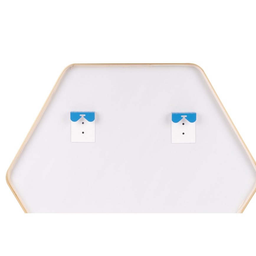 Globo - Väggspegel 70x80 cm guldfärgad