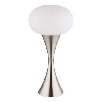 Globo - Bordslampa 1xE14/25W/230V matt krom