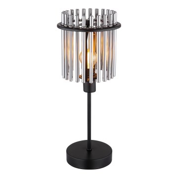 Globo - Bordslampa 1xE14/40W/230V diameter 15 cm svart