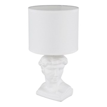 Globo - Bordslampa 1xE14/40W/230V vit