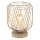 Globo - Bordslampa 1xE27/40W/230V beige/vit