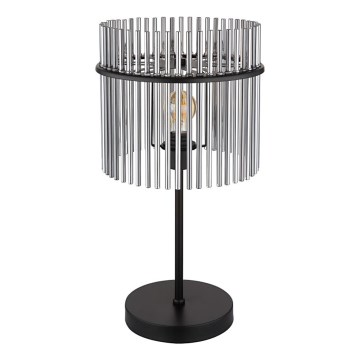 Globo - Bordslampa 1xE27/60W/230V Ø 30 cm svart