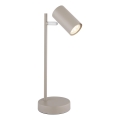 Globo - Bordslampa 1xGU10/5W/230V beige