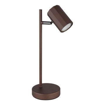 Globo - Bordslampa 1xGU10/5W/230V brun