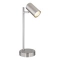 Globo - Bordslampa 1xGU10/5W/230V matt krom