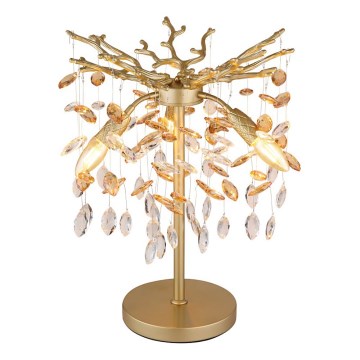 Globo - Bordslampa 3xE14/40W/230V guld