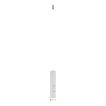 Globo - Dimbar 2-i-1 LED-lampa med touchfunktion, uppladdningsbar, 2W/230/5V, vit