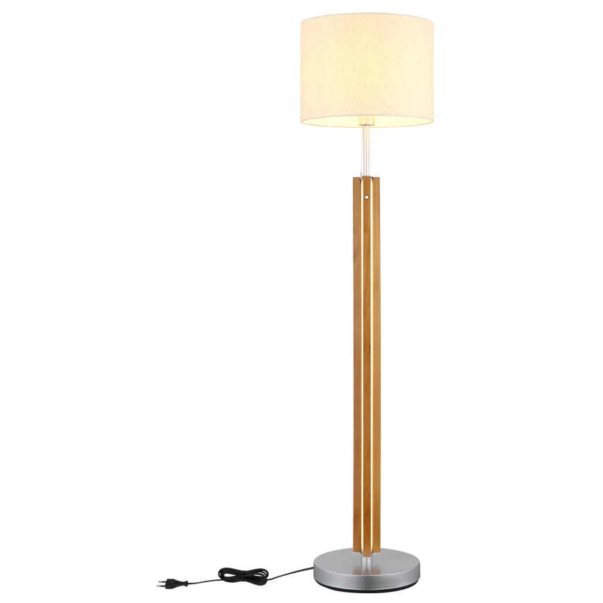 Globo - Dimbar LED-golvlampa LED/21W/230V + 1xE27/25W