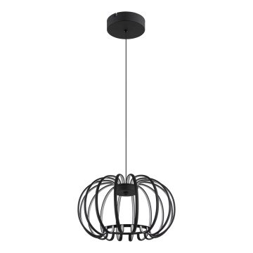 Globo - Dimbar LED-pendel på kabel LED/40W/230V 3000K svart