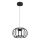 Globo - Dimbar LED-pendel på kabel LED/40W/230V 3000K svart