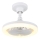 Globo - Dimbar LED-takfläkt LED/20W/230V 3000-6500K vit + fjärrkontroll