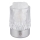 Globo - Dimbar touchstyrd bordslampa LED/1W/5V 3000K 1200 mAh silver