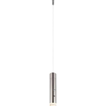 Globo - dimbar, touchstyrd uppladdningsbar LED-lampa 2 i 1 LED/2W/230/5V matt krom