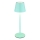 Globo – dimbar, touchstyrd, uppladdningsbar utomhusbordslampa 3-i-1, LED/3W/5V, 3000/4000/5000K, IP54, 1800 mAh, mintgrön