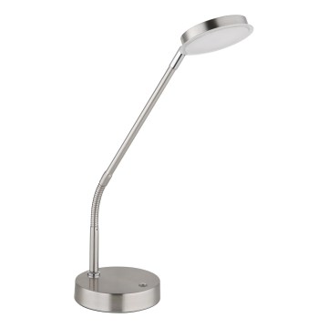 Globo - Dimmbar beröringsstyrd bordslampa LED/6,5W/230V 2700/3350/4000K matt krom