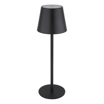 Globo - Dimmbar beröringsstyrd uppladdningsbar utomhusbordslampa 3-i-1 LED/3W/5V 3000/4000/5000K IP54 1800 mAh svart
