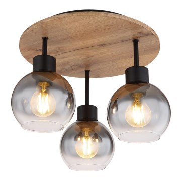 Globo - Fäst ljuskrona 3xE27/40W/230V